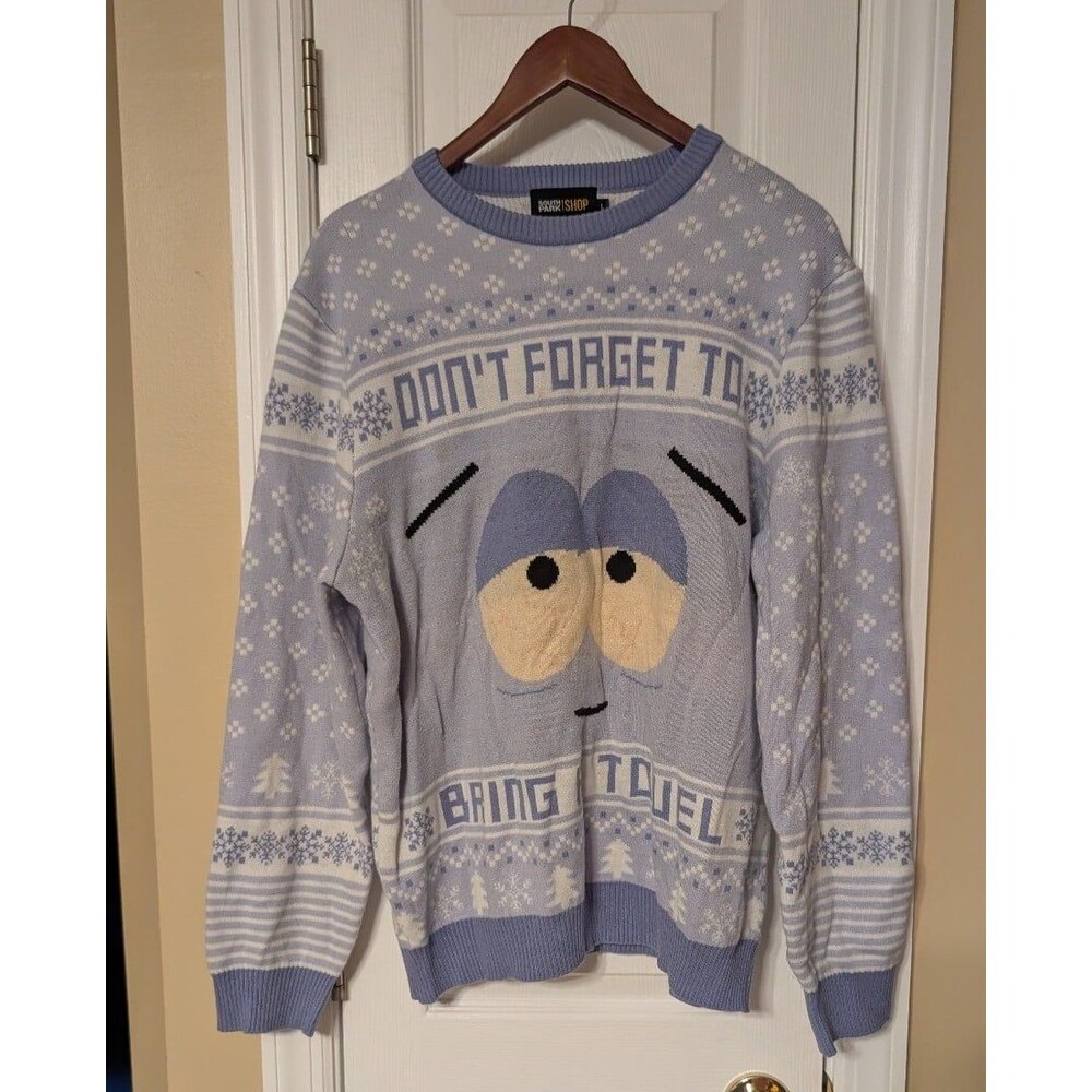 South Park Shop Towelie "Don't Forget To Bring A Towel" Ugly Christmas Sweater